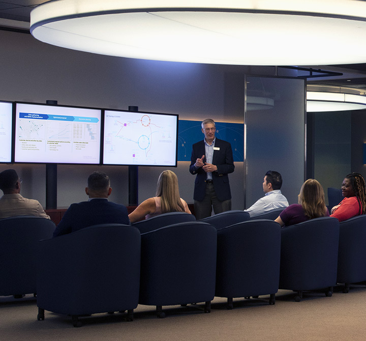 Learn from expert presentation photo