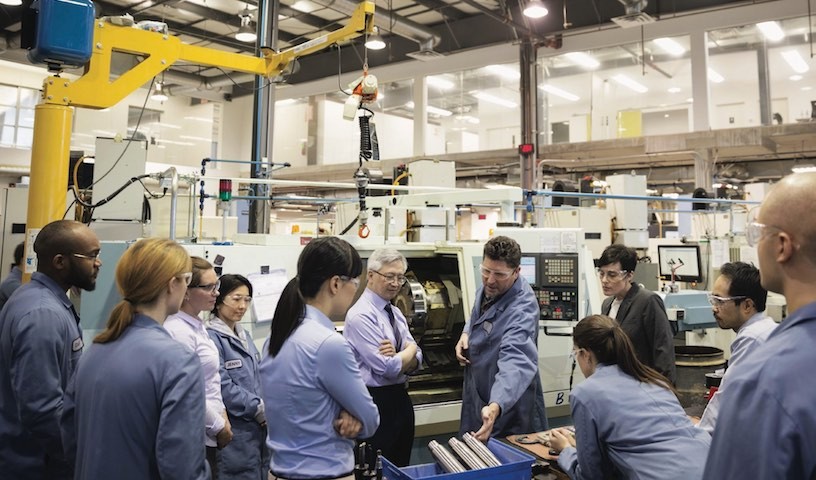Report: Realizing the factory of the future in manufacturing