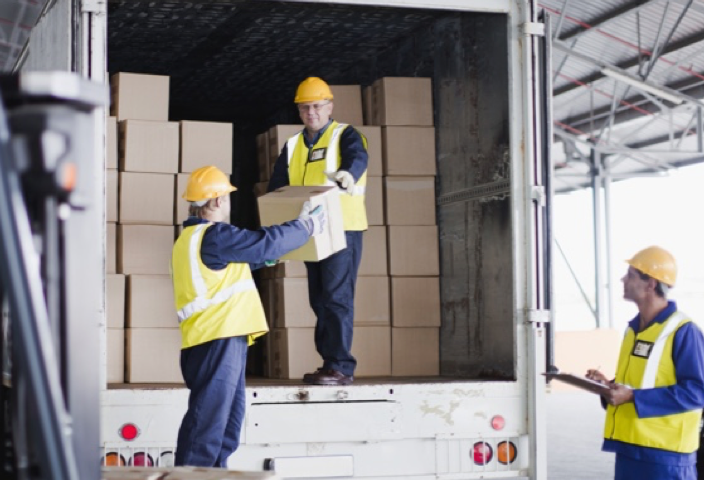 People working at fleet control